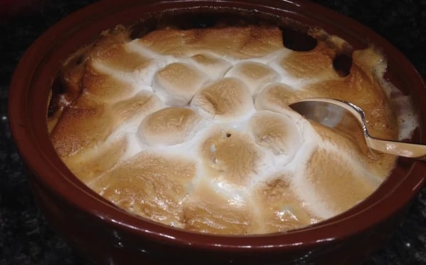 Easy Kosher Parve Sweet Potato and Marshmallow Thanksgiving Casserole