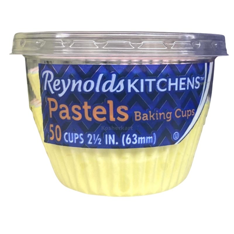 Reynolds Baking Cups, Pastels, 2-1/2 Inch, Cooking & Baking Needs