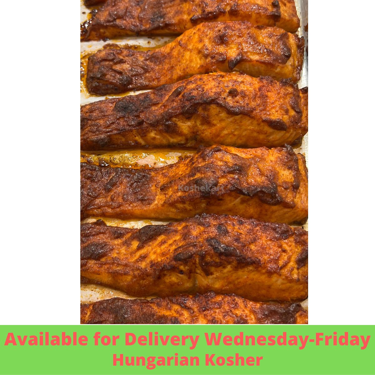 Shop HK Salmon Fillet Baked To Perfection 1 pc Kosherkart Online