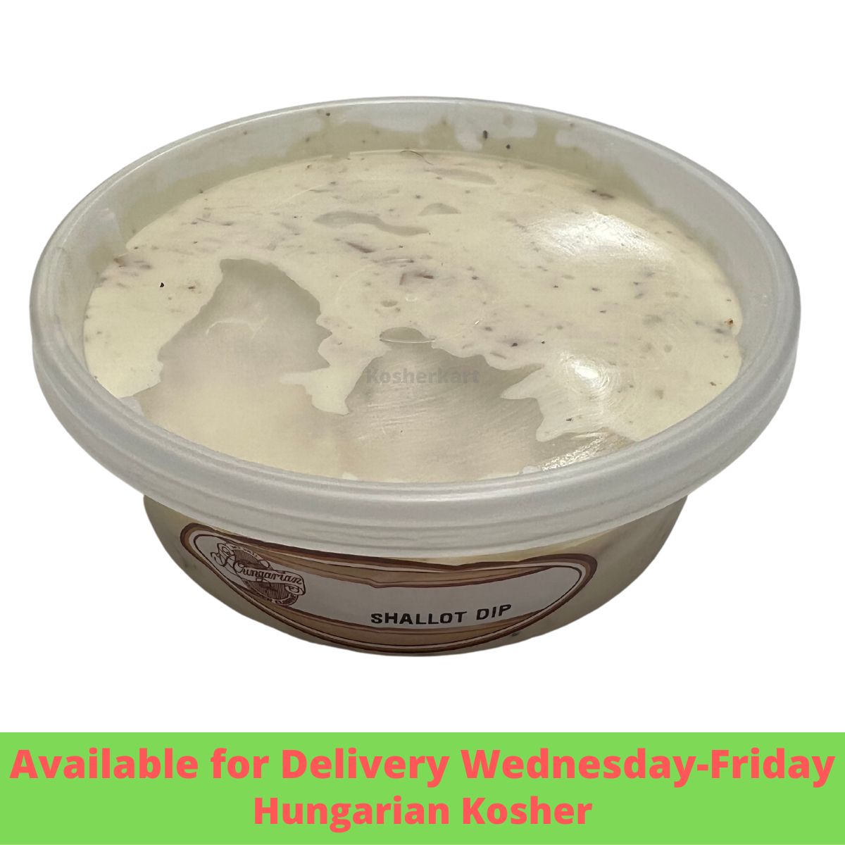 Buy HK Shallot Dip 8 oz Kosherkart Glatt Kosher Shabbat Foods