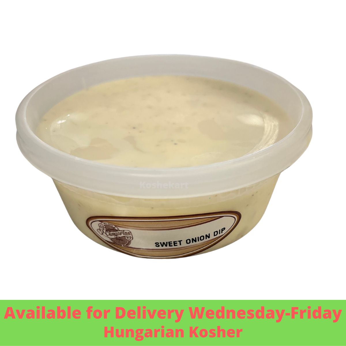Shop HK Sweet Onion Dip 8 oz Kosherkart Online Kosher Catering