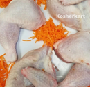 Boutique Butcher Chicken Legs Quarters cleaned 4-pack (3.5 lbs - 4.5 lbs)