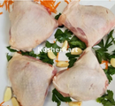 Boutique Butcher Chicken Thighs cleaned (with bone and skin) (2.5 lbs - 3.5 lbs)
