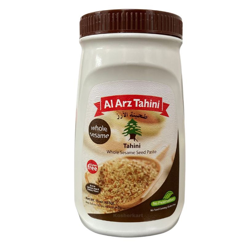 Al Arz Tahini Whole Sesame Seed Paste 16 oz