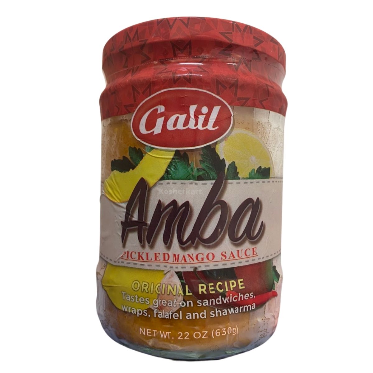 Galil Amba Pickled Mango Sauce 22 oz