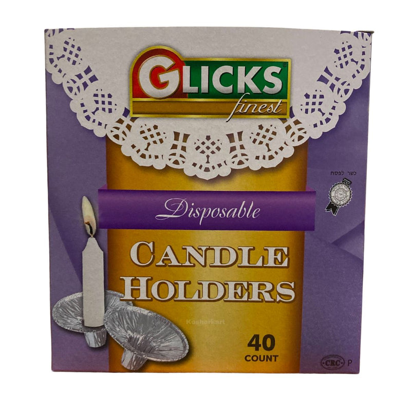 Glicks Candle Holders 40 ct