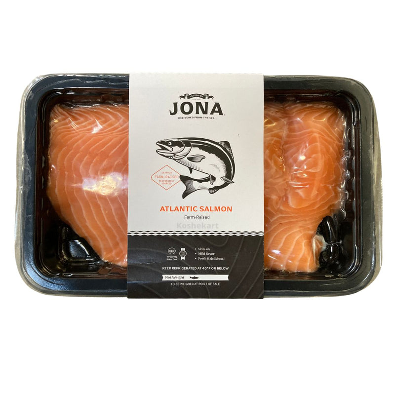 Jona's Farm Raised Atlantic Salmon (Tray Packed) (1.5 lbs - 1.9 lbs)