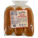 La Bri Osh Brioche Hot Dog Buns 6 ct