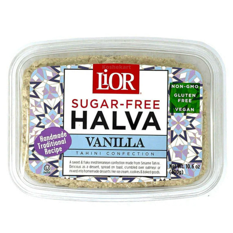 Lior Heavenly Halva Sugar-Free Vanilla 10.6 oz