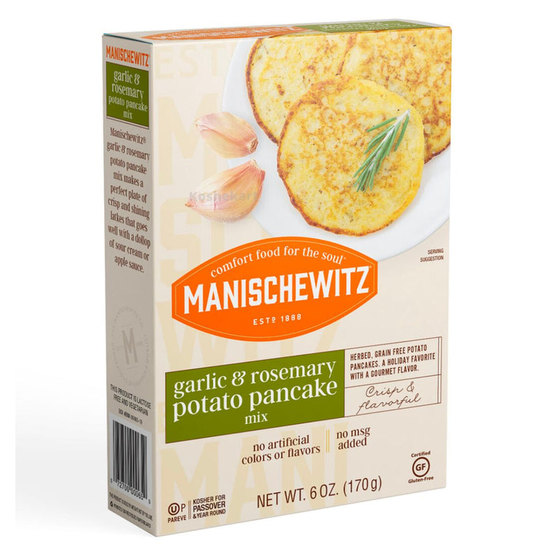 Manischewitz Roasted Garlic & Rosemary Potato Pancake Mix 6 oz
