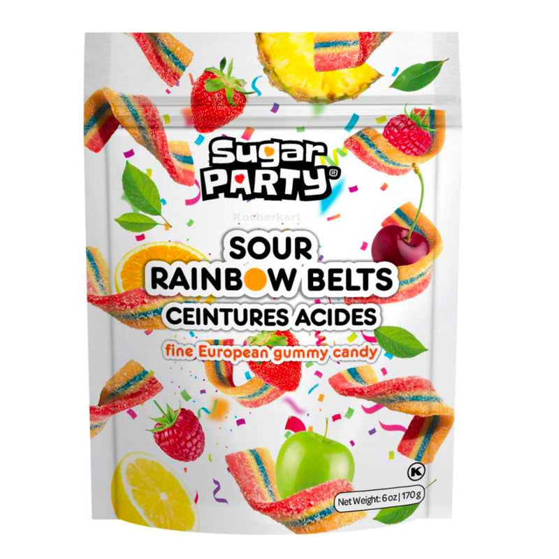 Mimi's Sweets Sour Rainbow Belts 6 oz