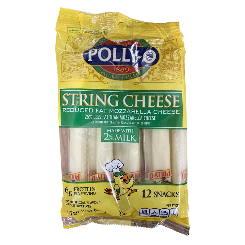 Polly-O 2% Mozzarella String Cheese 10 oz