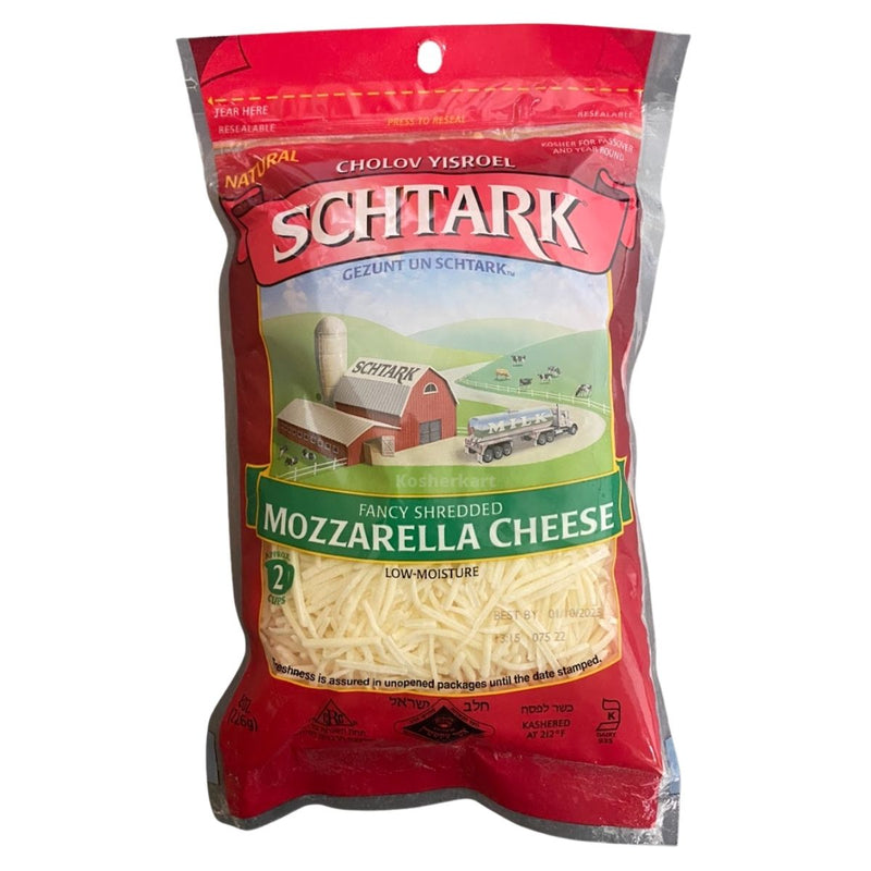 Schtark Shredded Mozzarella Cheese 8 oz