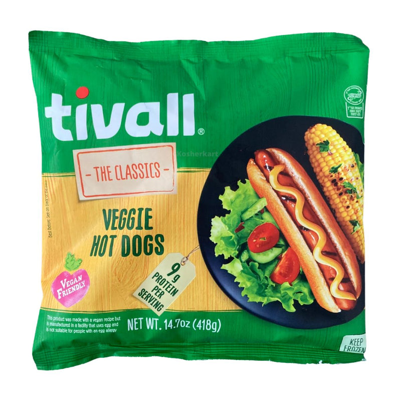 Tivall Classic Veggie Hot Dogs 14.7 oz