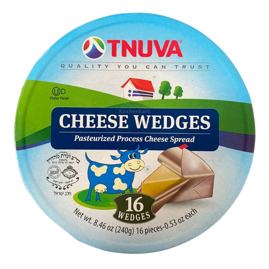 Tnuva Cheese Wedges 16 ct