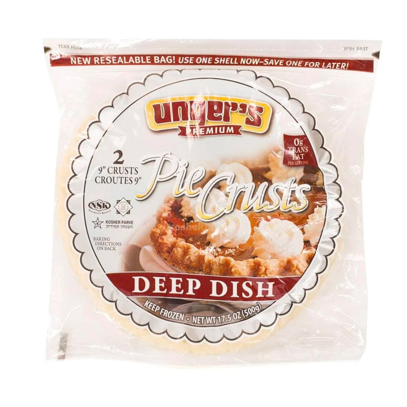 Unger's 9" Deep Dish Pie Crust (2-pack)