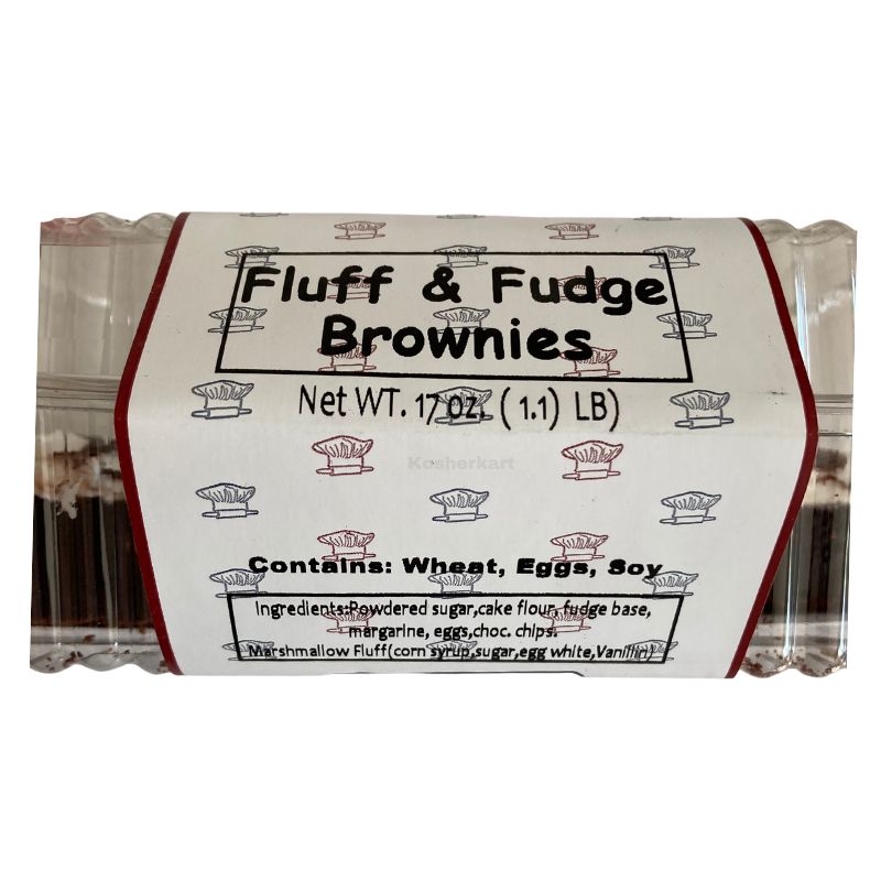 Zadies Fluff and Fudge Brownies 17 oz