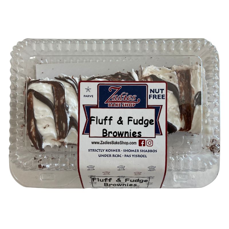 Zadies Fluff and Fudge Brownies 17 oz