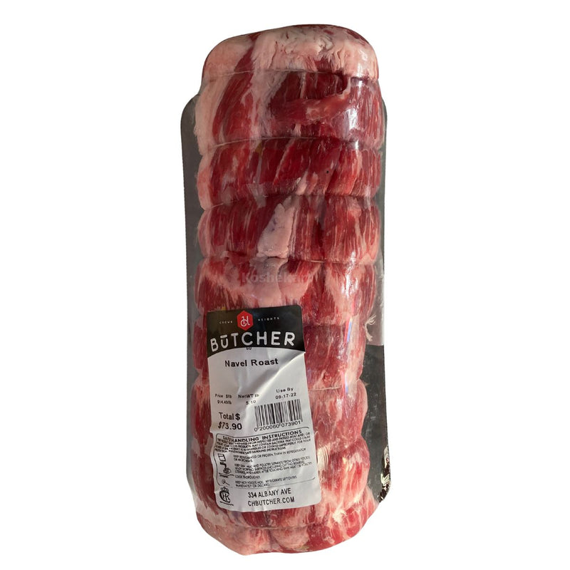 CH Butcher Beef Navel Roast Whole Piece (4.5 lbs - 5.5.lbs)