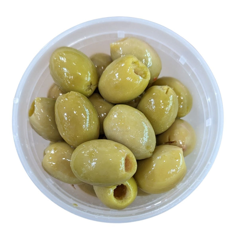 Holon Pitted Green Olives 16 oz