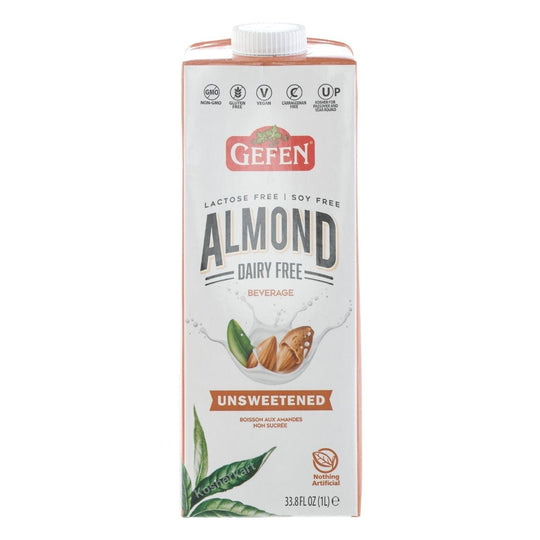 Gefen Unsweetened Almond Milk 33.8 oz