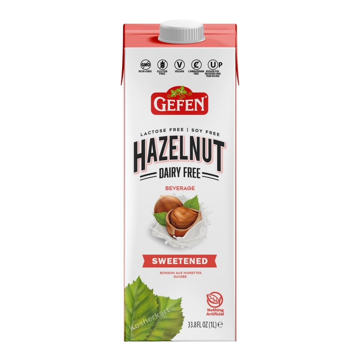 Gefen Sweetened Hazelnut Milk 33.8 oz