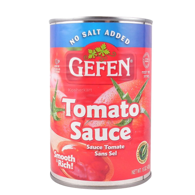 Gefen Tomato Sauce No Salt 15 oz