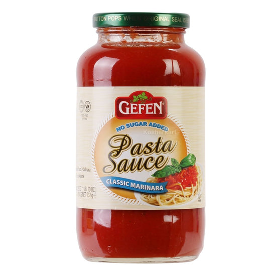 Gefen No Sugar Added Marinara Sauce 26 oz