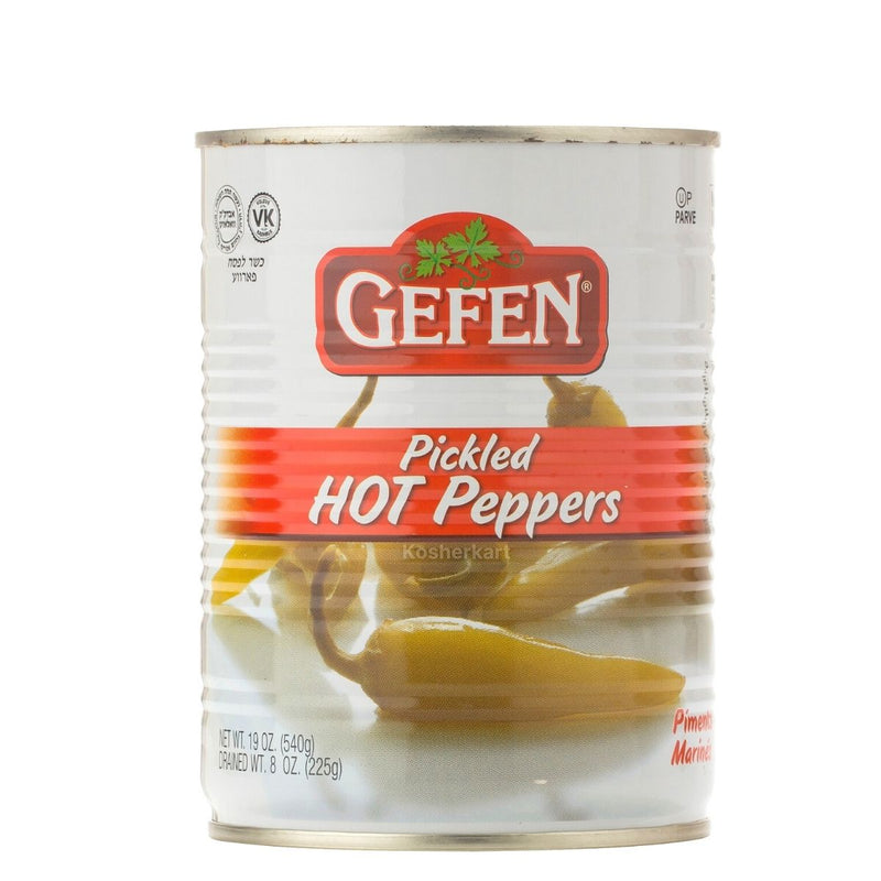Gefen Canned Pickled Hot Peppers 17.5 oz