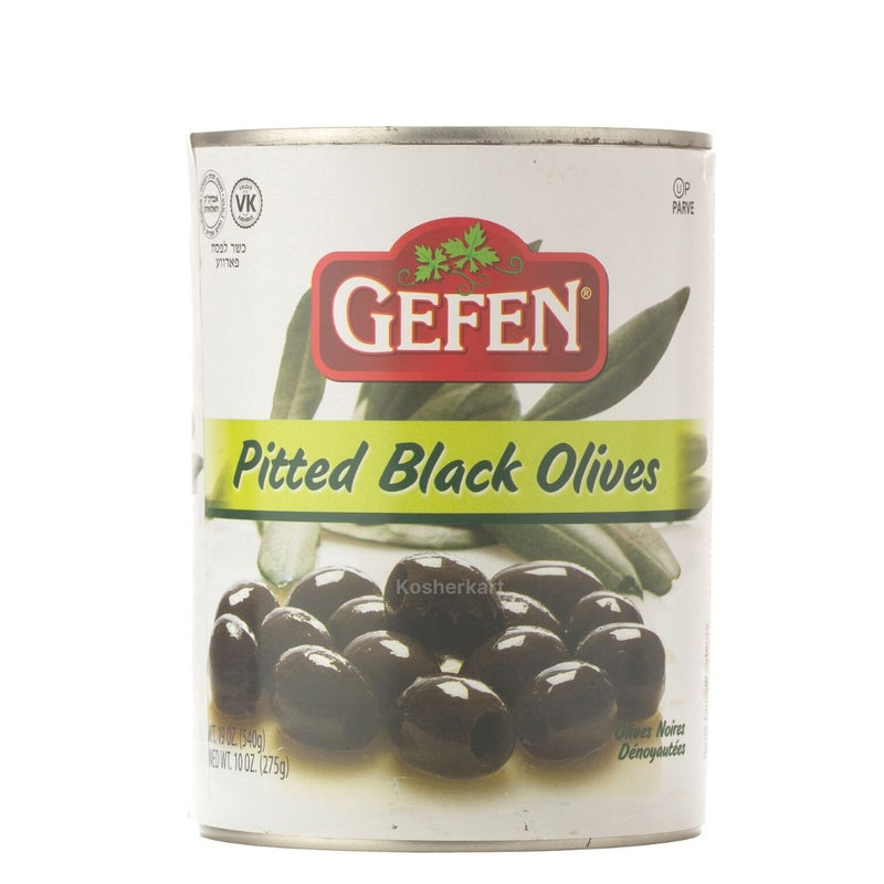 Gefen Canned Pitted Black Olives 19 oz