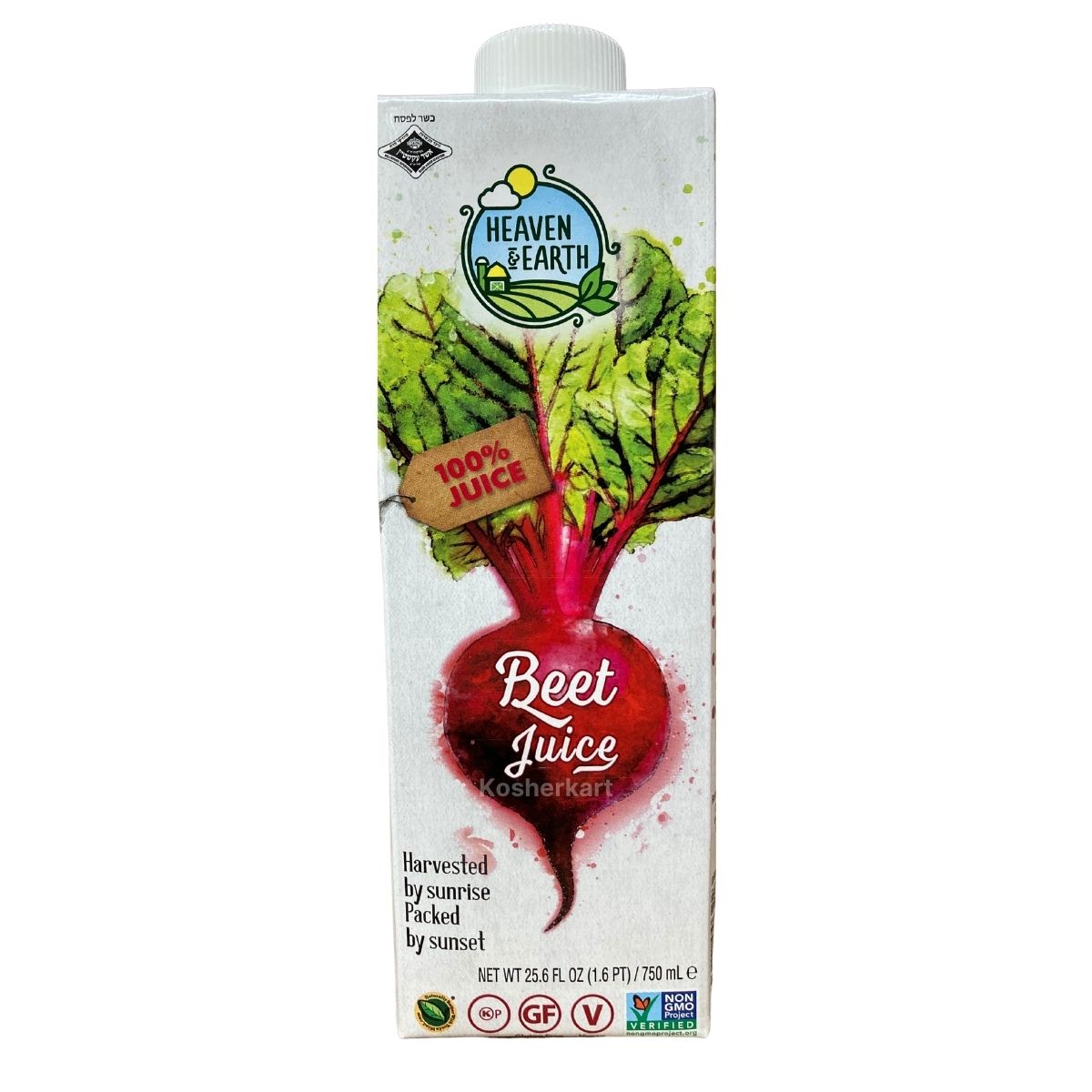 Heaven & Earth 100% Beet Juice 25.6 oz