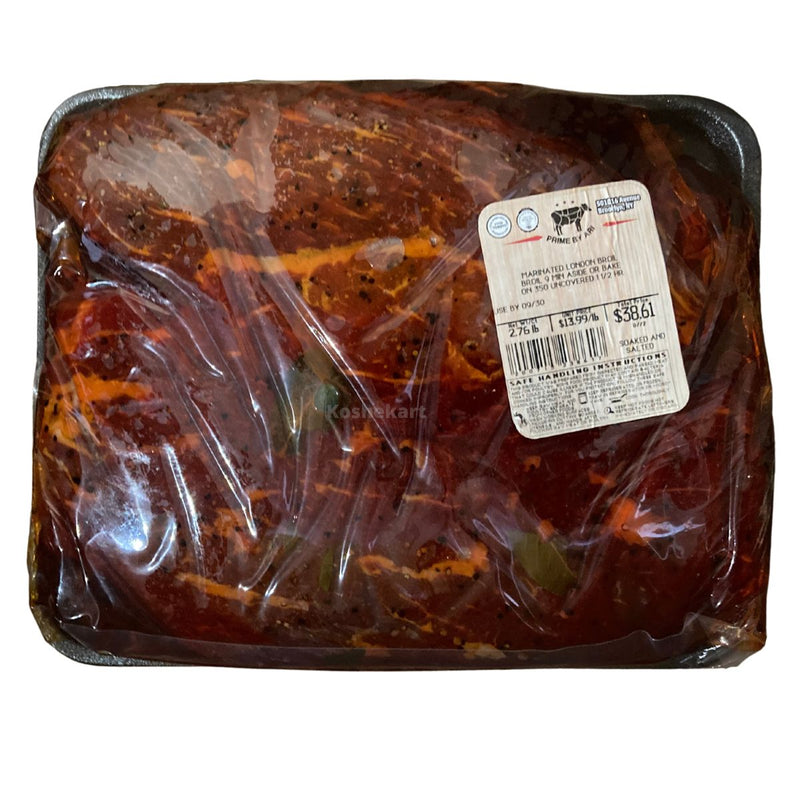 Prime By Ari House Marinated London Broil (2.3 lbs - 3.4 lbs)