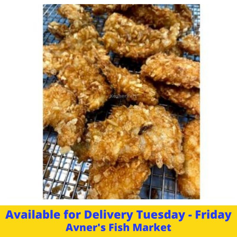 Avner's Fried Rice Krispies Coated Tilapia Fish Nuggets