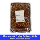 Avner's Shabbat Menu Cooked Chickpeas In Sauce