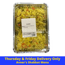 Avner's Shabbat Menu Yellow Rice