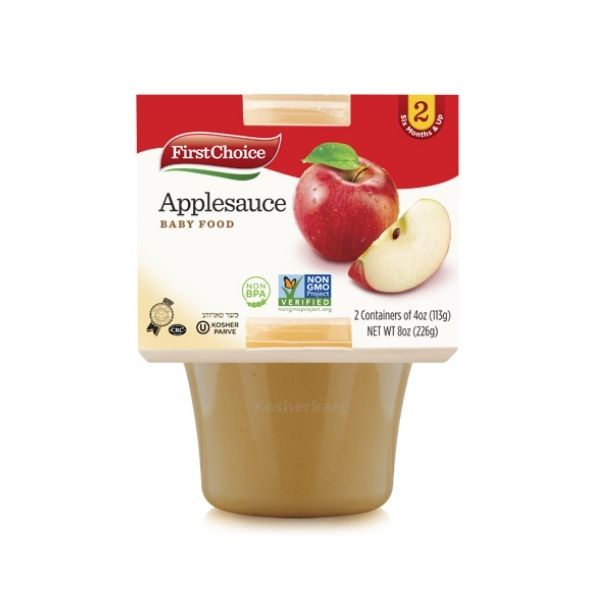 First Choice Baby Food Applesauce (2-pack)