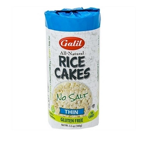 Galil Thin Rice Cakes (No Salt) 3.5 oz