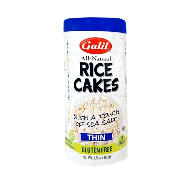 Galil Thin Rice Cakes (With Salt) 3.5 oz