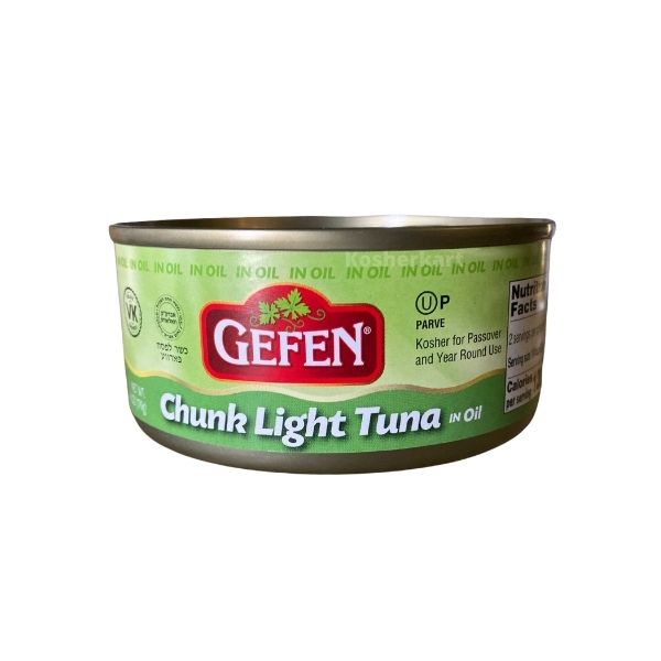 Gefen Chunk Light Tuna in Oil 6 oz