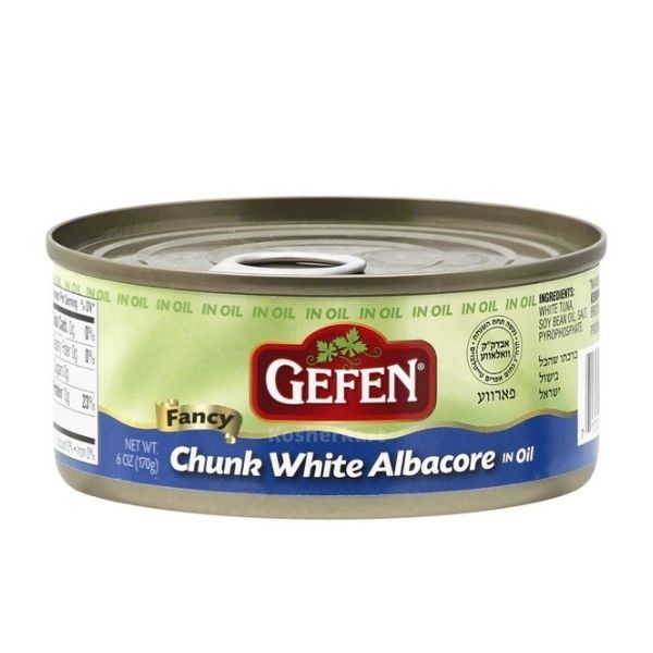 Gefen Chunk White Albacore Tuna in Oil 6 oz