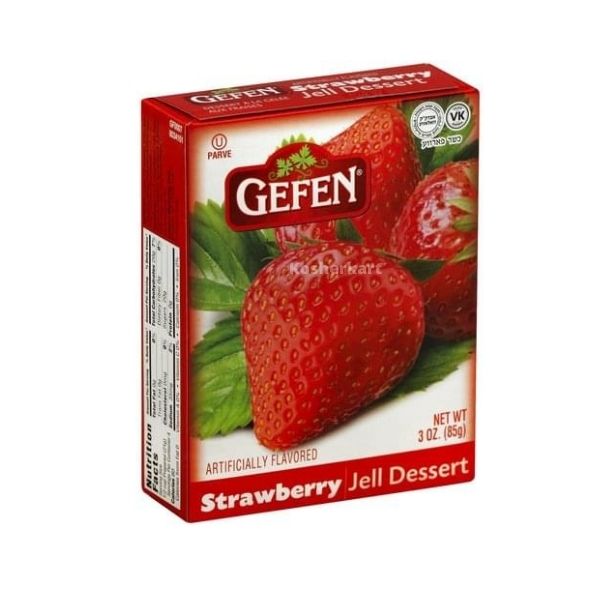 Gefen Strawberry Jello 3 oz