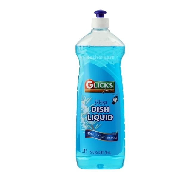 Glicks Blue Juniper Liquid Dish Soap