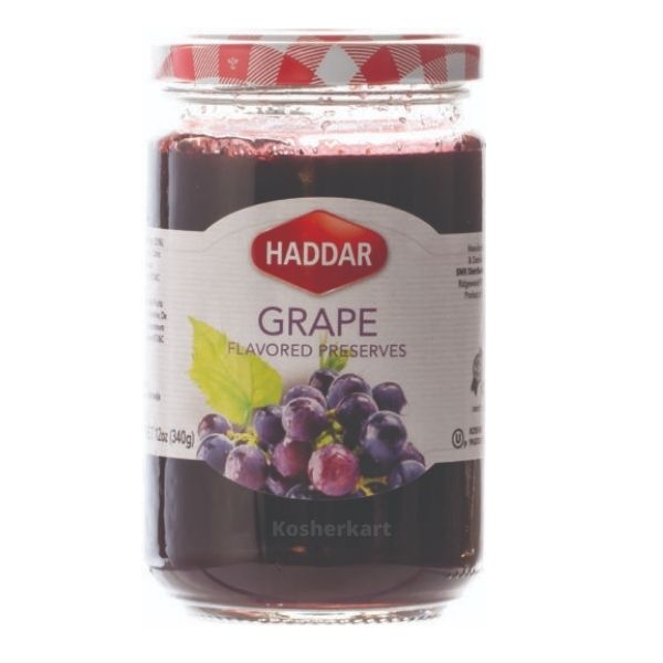 Haddar Grape Preserves 12 oz
