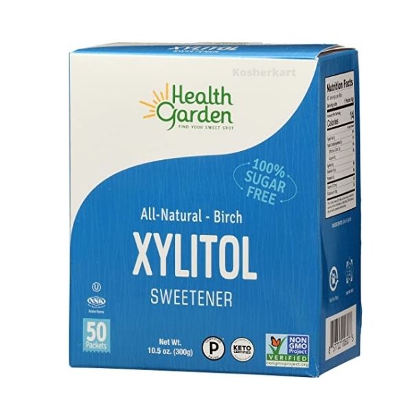 Health Garden All Natural Birch Xylitol Sweetener Packets