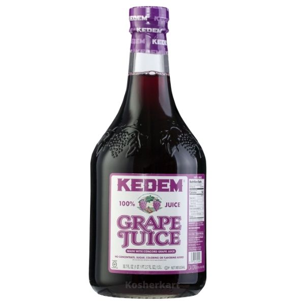 Kedem Concord Grape Juice 1.5 LT (Glass)