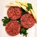 Boutique Butcher Onion Parsley Beef Burgers (frozen)