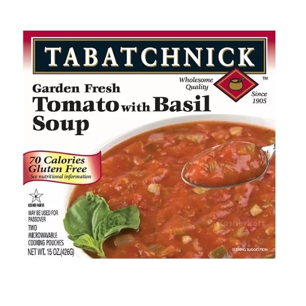 Tabatchnick Tomato & Basil Soup 15 oz