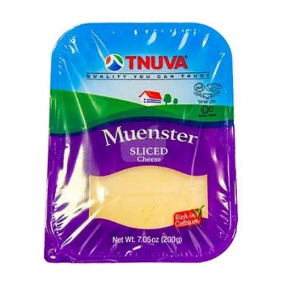 Tnuva Muenster Sliced Cheese 7.05 oz