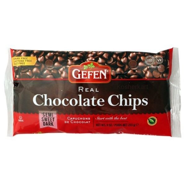 Gefen Semi-Sweet Real Chocolate Chips 9 oz