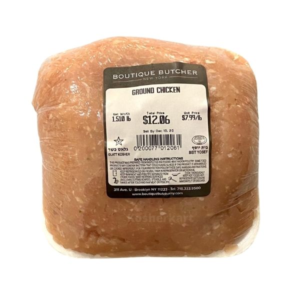 Boutique Butcher Ground Chicken White Meat (1.5 lbs -2 lbs)